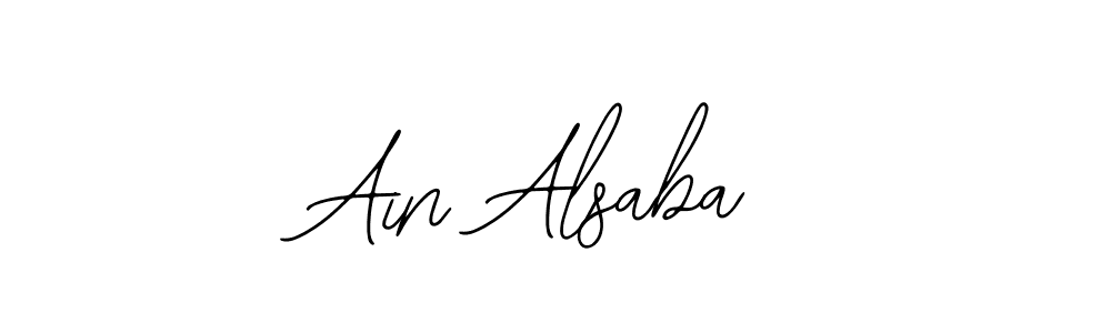 Ain Alsaba stylish signature style. Best Handwritten Sign (Bearetta-2O07w) for my name. Handwritten Signature Collection Ideas for my name Ain Alsaba. Ain Alsaba signature style 12 images and pictures png